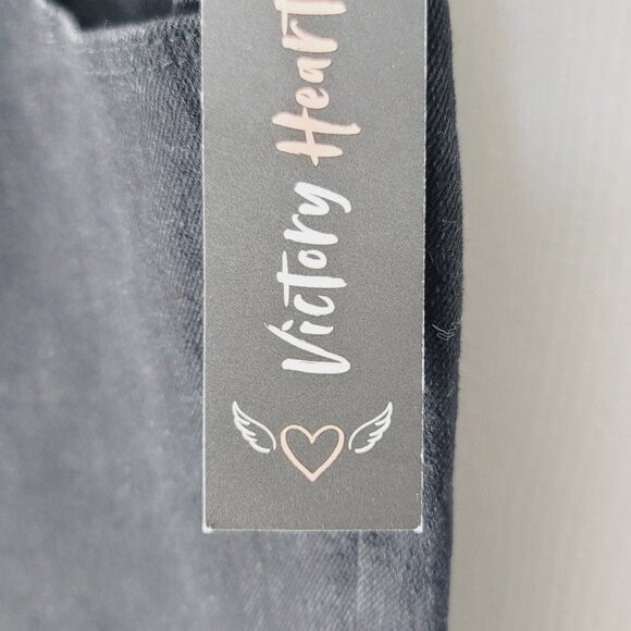 Victory Heart Girl's Black Skinny Jeans Size 10 - Picture 3 of 6